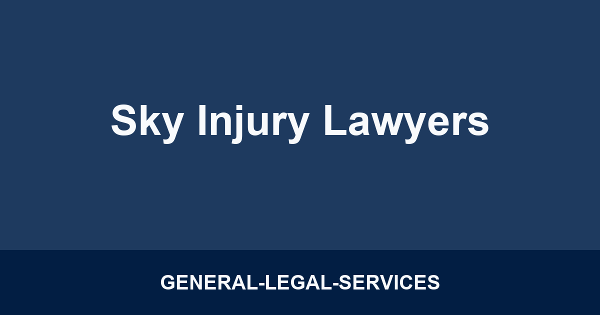 Sky Injury Lawyers