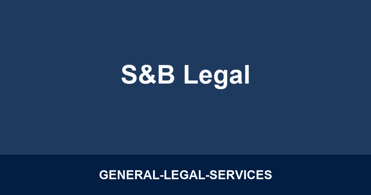 S&B Legal