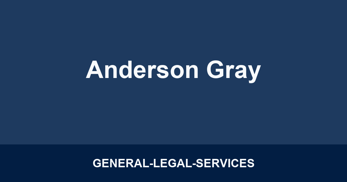 Anderson Gray