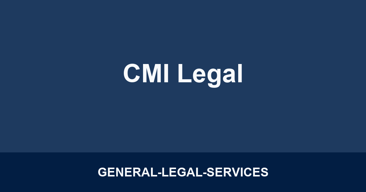 CMI Legal
