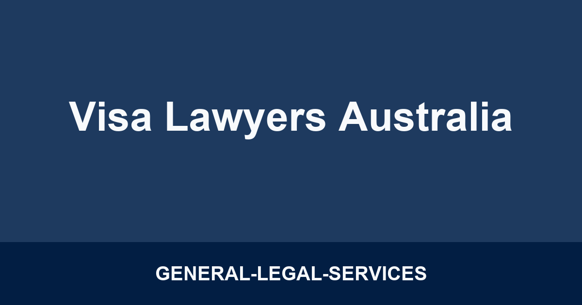 Visa Lawyers Australia