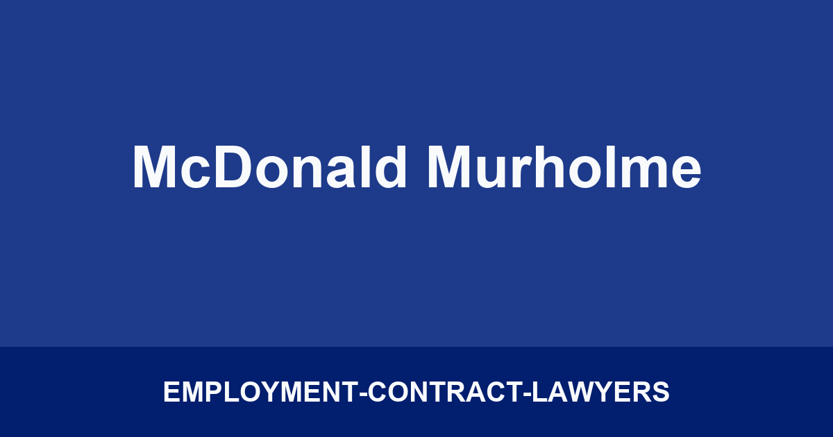 McDonald Murholme