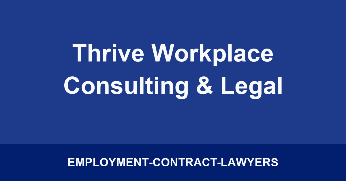 Thrive Workplace Consulting & Legal