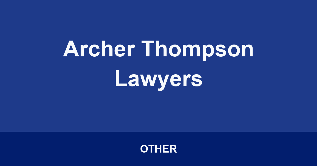 Archer Thompson Lawyers